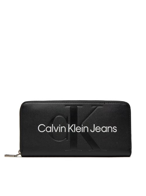 SCULPTED ZIP AROUND MONO CALVIN KLEIN JEANS | K60K607634/0GQ